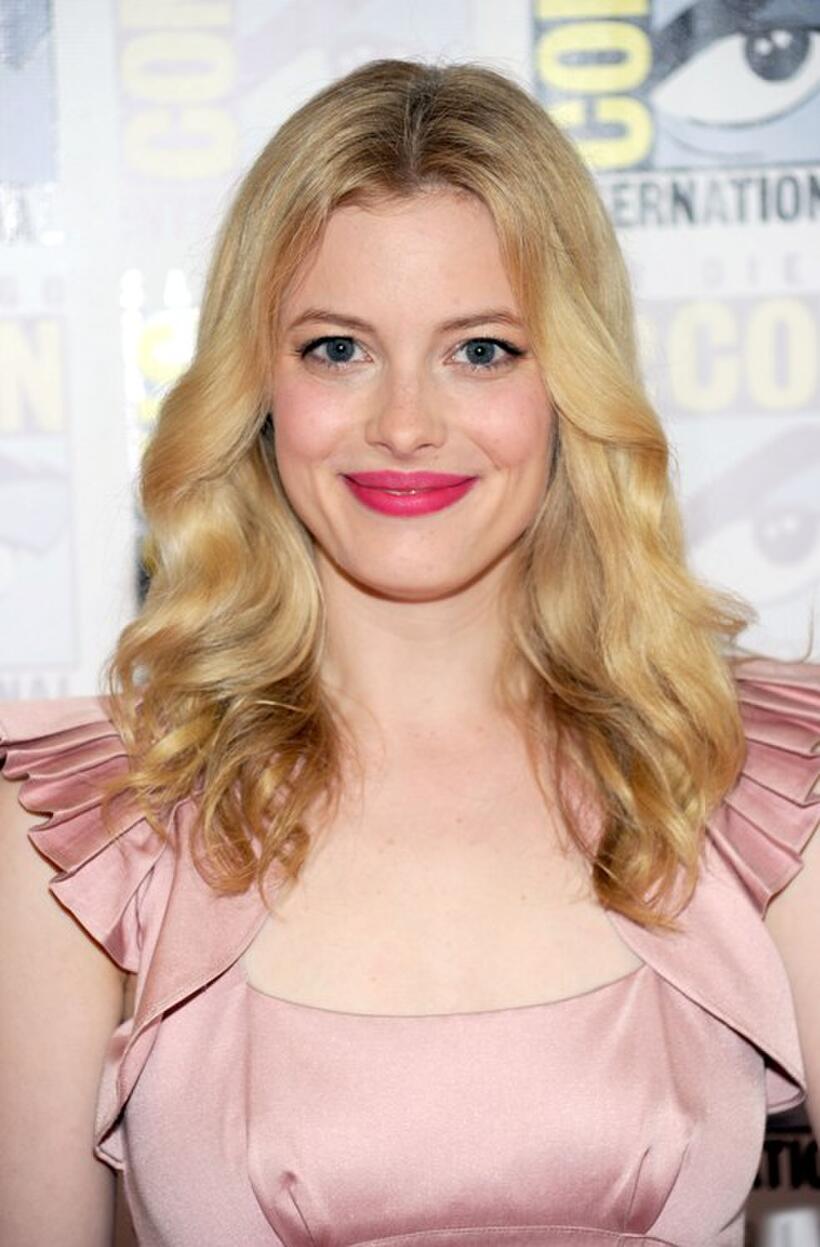 Gillian Jacobs at the red carpet of "Community" during the Comic-Con 2010.