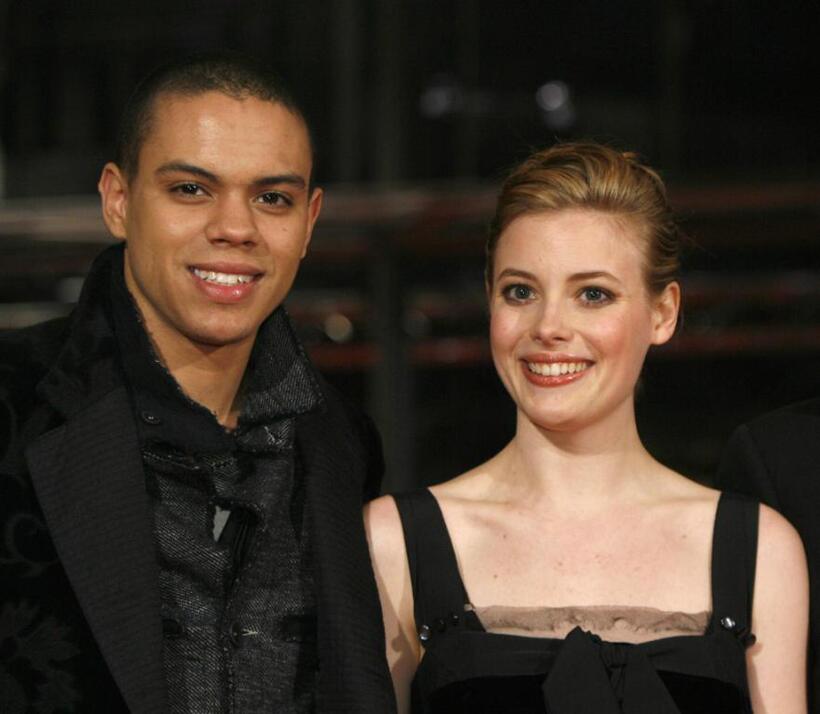 Evan Ross and Gillian Jacobs at the screening of "Gardens Of The Night" during the 58th Berlinale Film Festival.