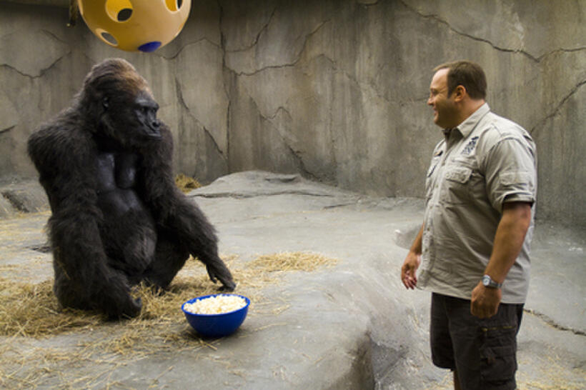 Kevin James as Griffin Keyes in ``Zookeeper.''
