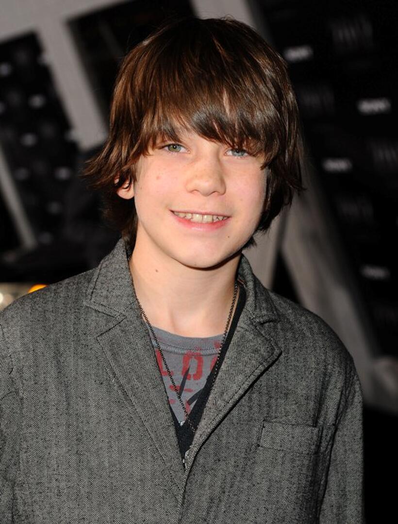 Liam James at the premiere of "2012."