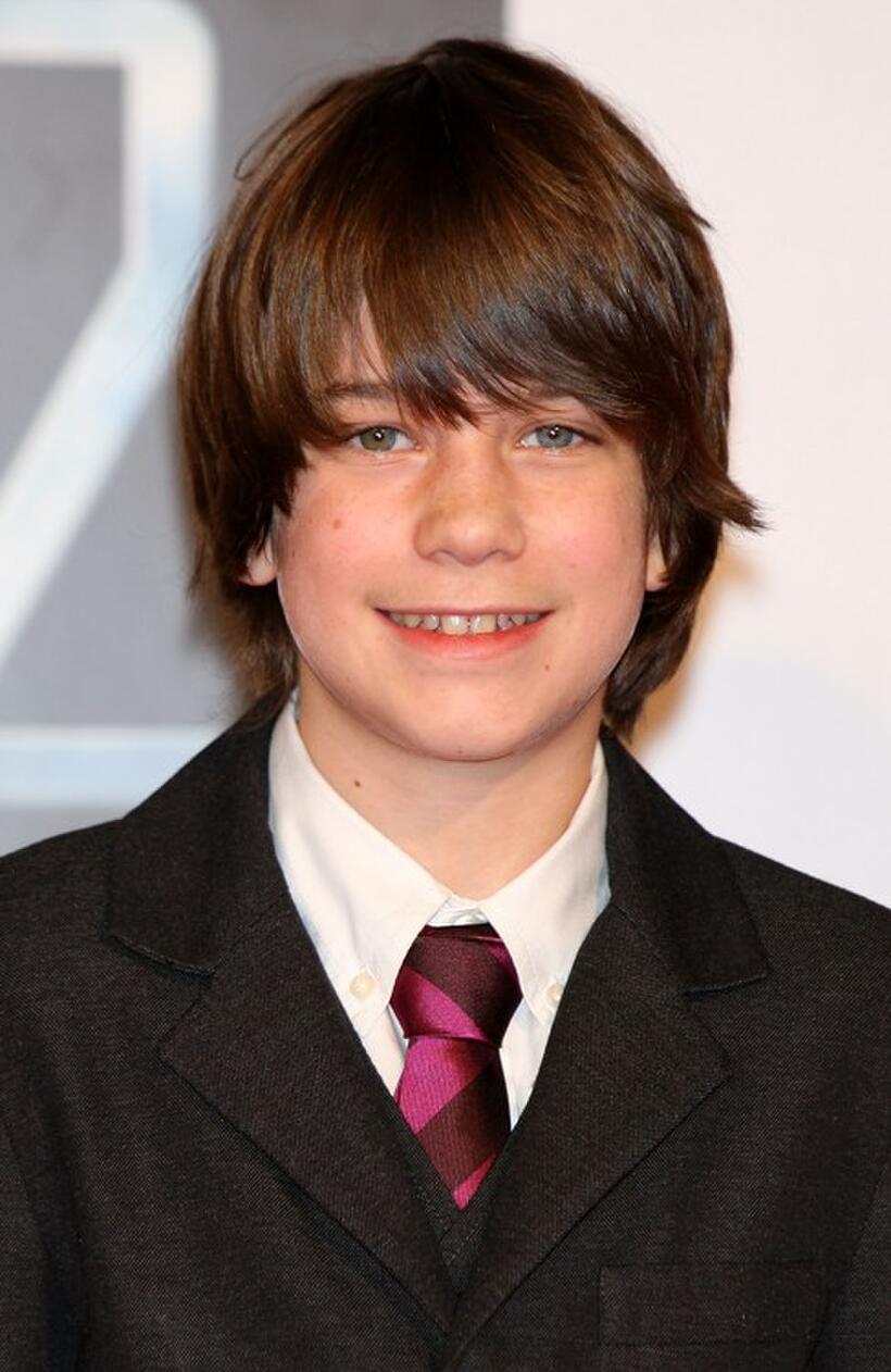 Liam James at the Japan premiere of "2012."