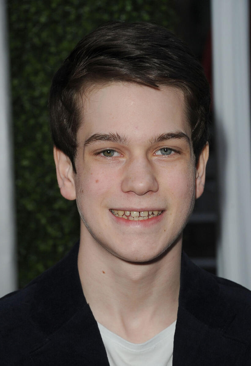Liam James at the Season 5 California premiere of "The Killing."