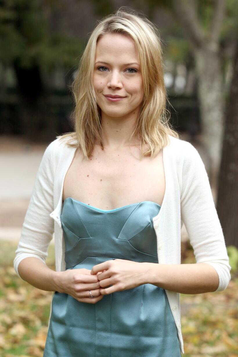 Pell James at the photocall to promote "The King."