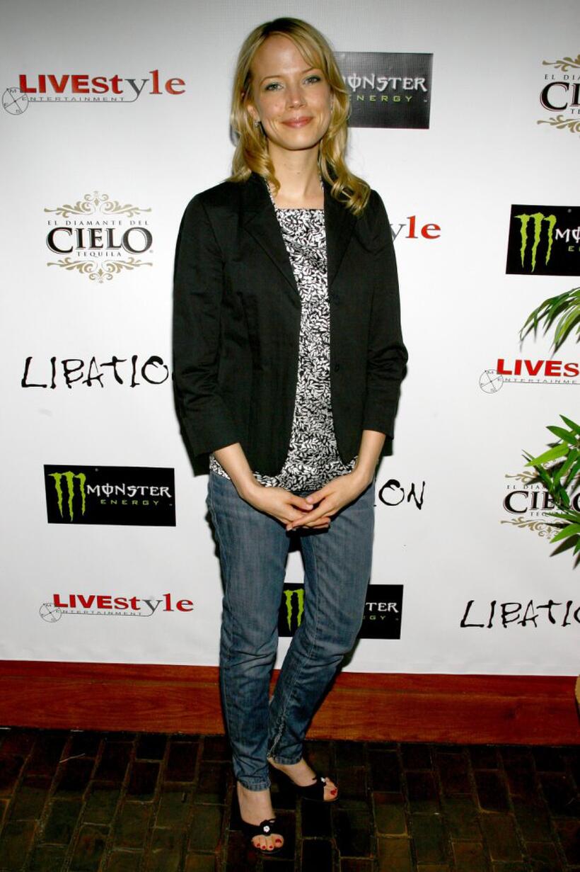 Pell James at the premiere of "The King."