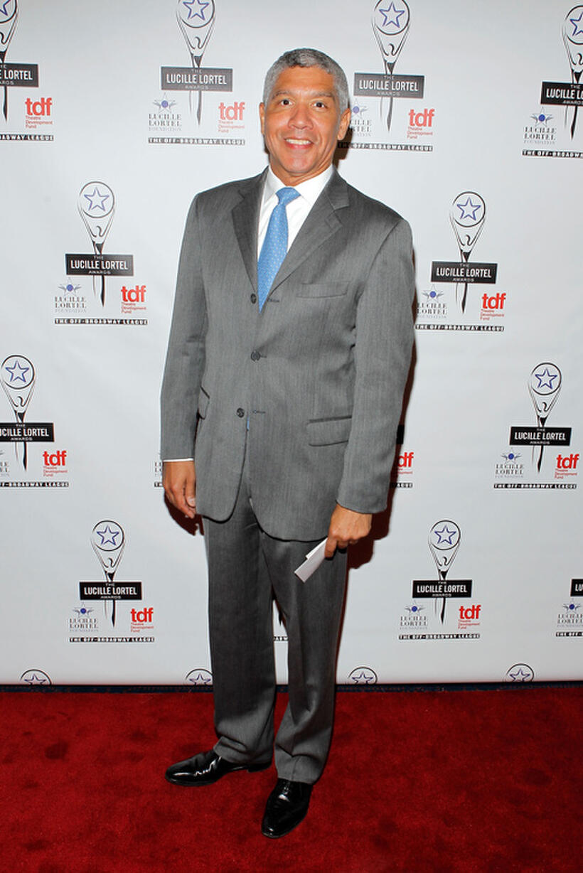 Peter Francis James at the 27th Annual Lucille Lortel Awards in New York.