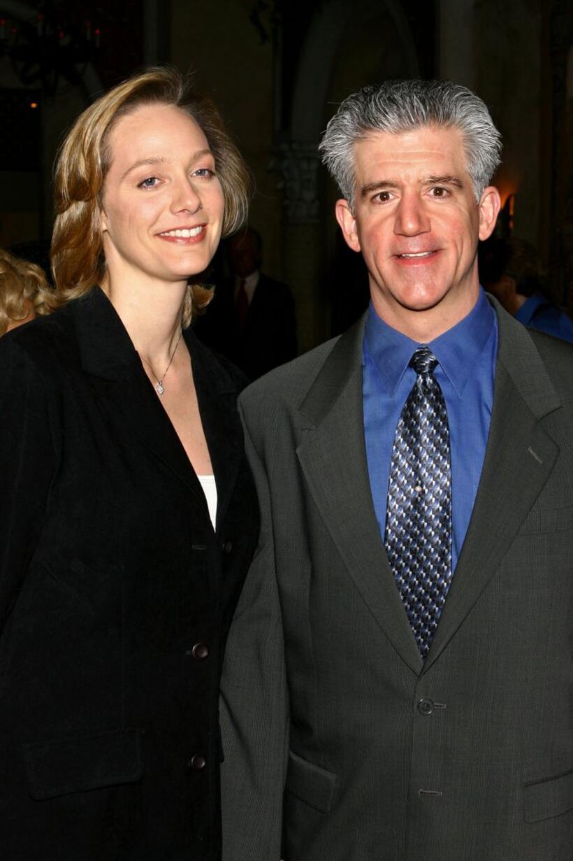 Gregory Jbara and guest at the 2nd Annual opening night of "Dirty Rotten Scoundrels" after party.