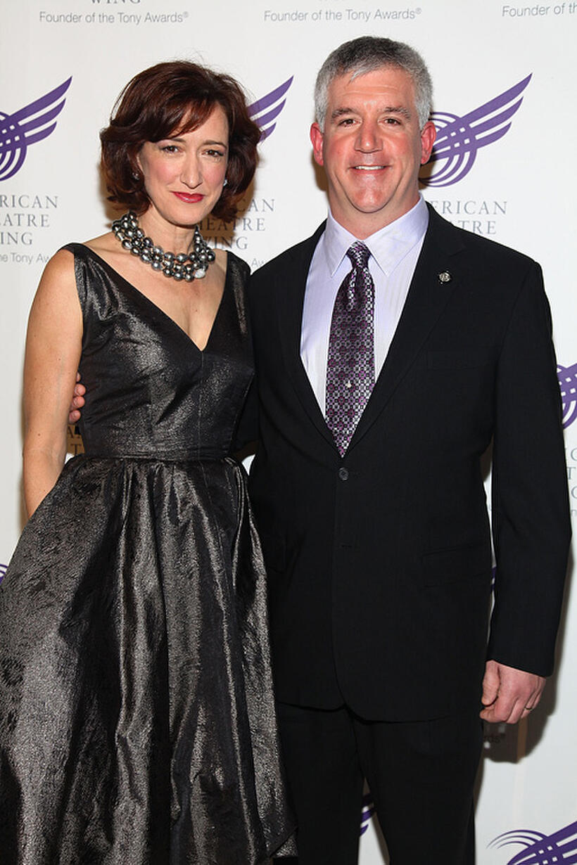 Haydn Gwynne and Gregory Jbara at the American Theatre Wing's 2009 Spring Gala.