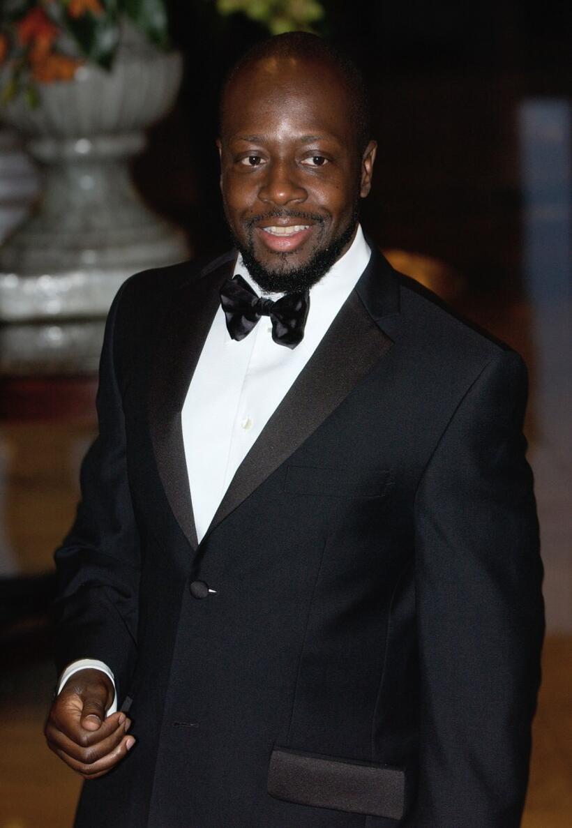 Wyclef Jean at the Unite For A Better World Gala Dinner.