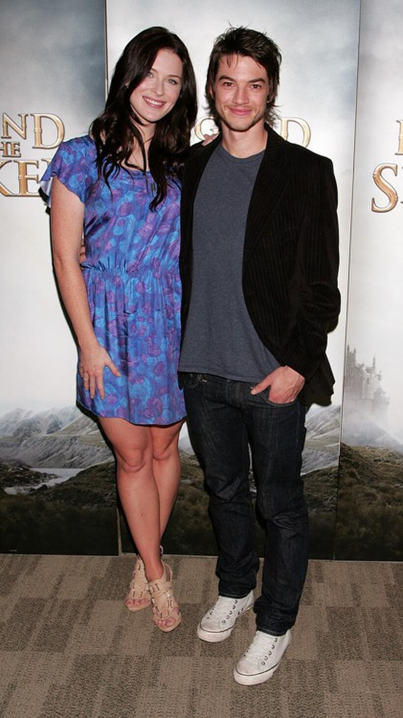 Bridget Regan and Craig Horner at the 2009 Disney and ABC Television Group summer press junket.