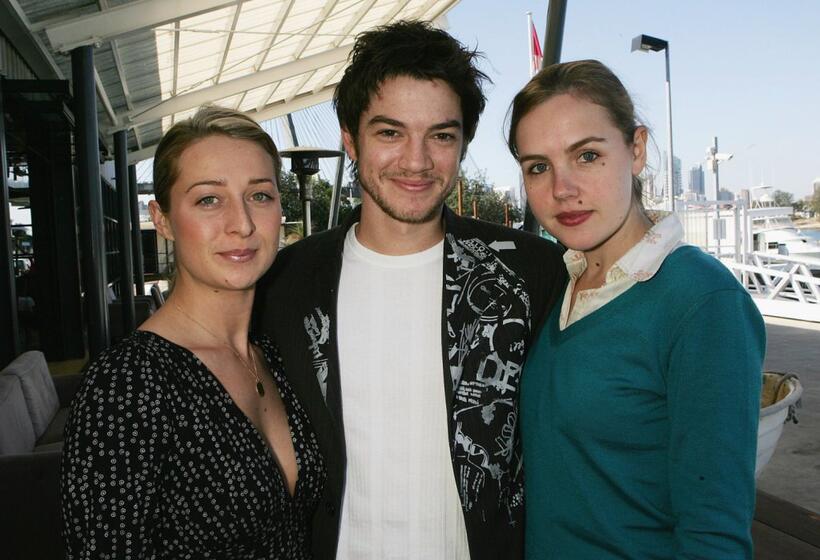 Asher Keddie, Craig Horner and Victoria Thaine at the "Two Twisted" TV series launch luncheon.