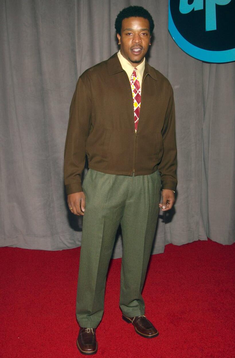 Russell Hornsby at the announcement of United Paramount Networks (UPN) 2002-2003 primetime schedule of series.