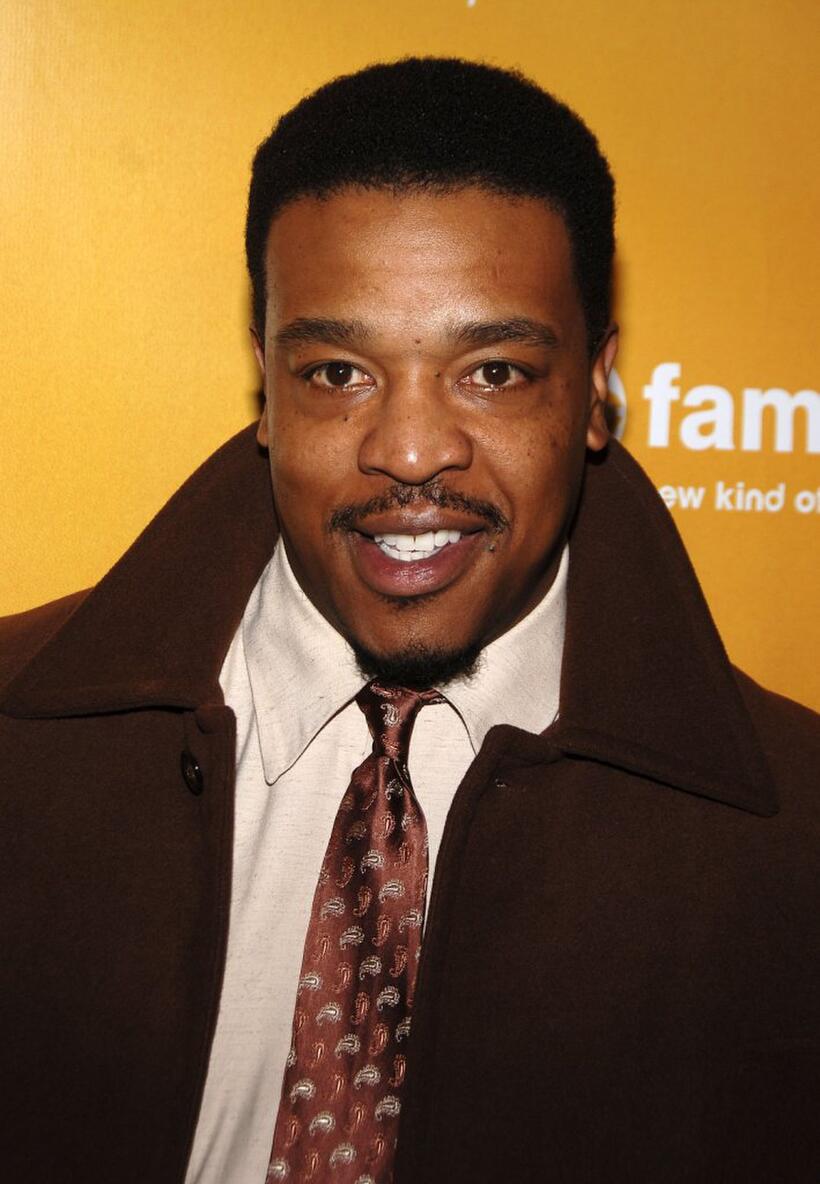 Russell Hornsby at the ABC Family 25 Days Of Christmas Winter Wonderland Event.