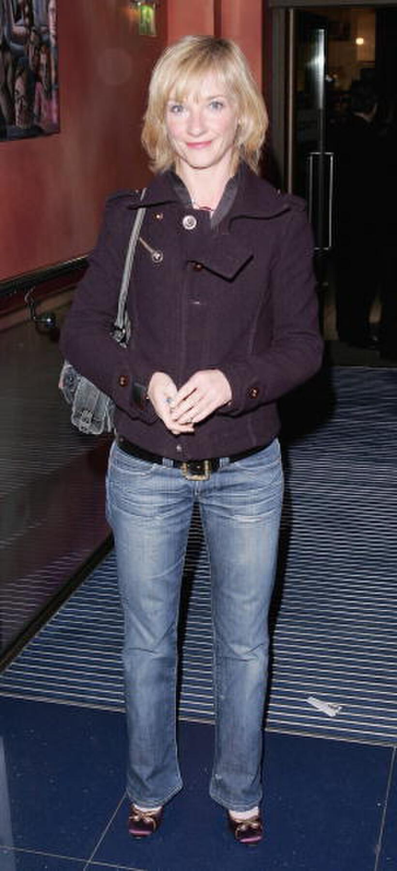 Jane Horrocks at the UK premiere of "Stoned".