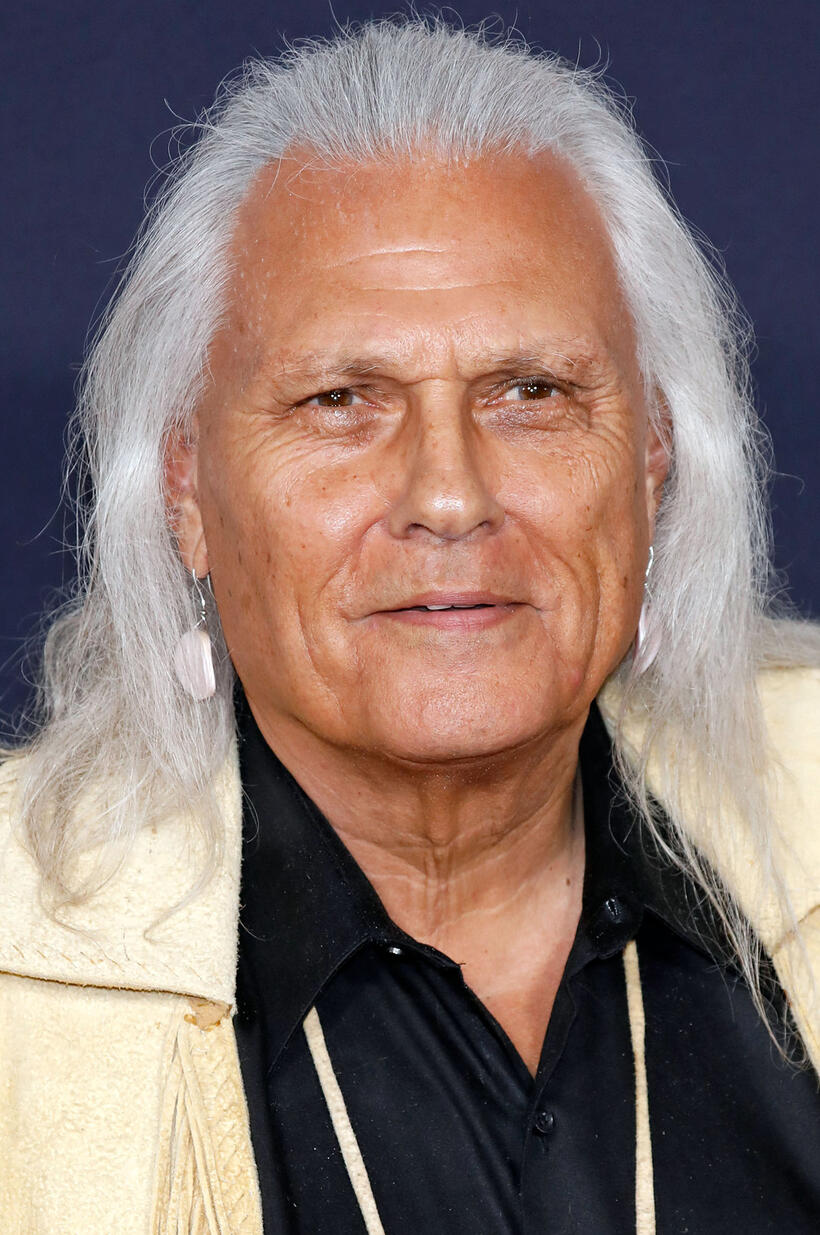 Michael Horse at the premiere of "The Call Of The Wild" in Los Angeles.