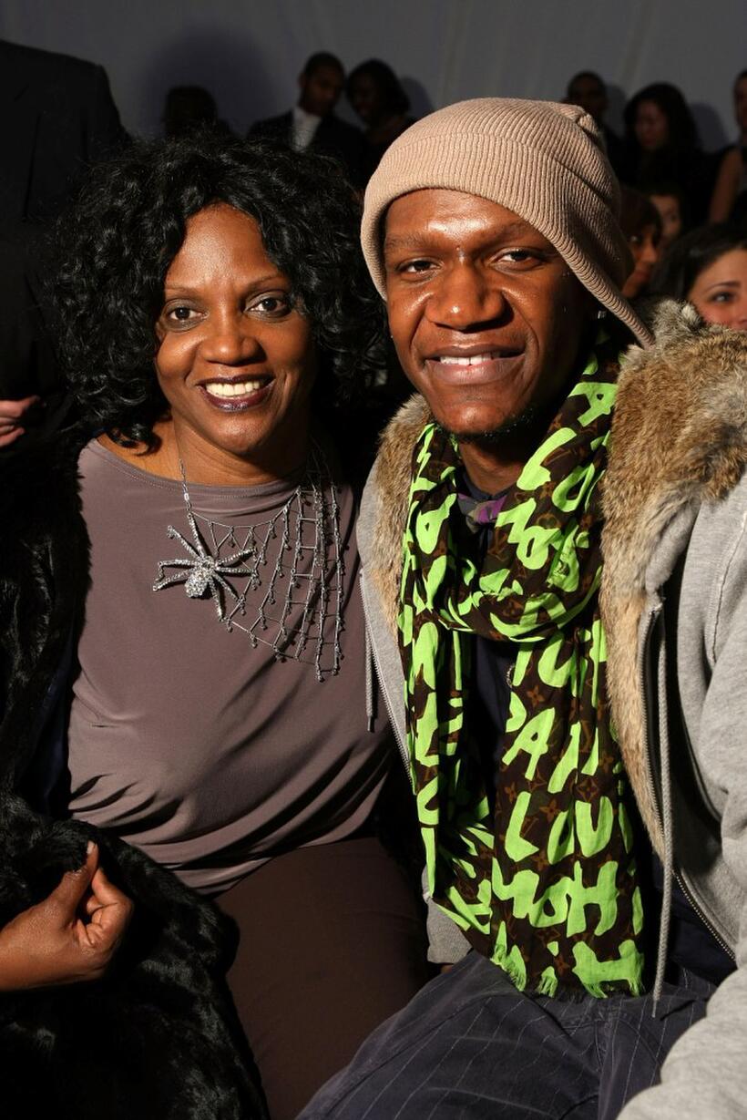 Anna Maria Horsford and Alexander Allen at the Kati Stern/Venexiana Fall 2009 fashion show during the Mercedes-Benz Fashion Week.