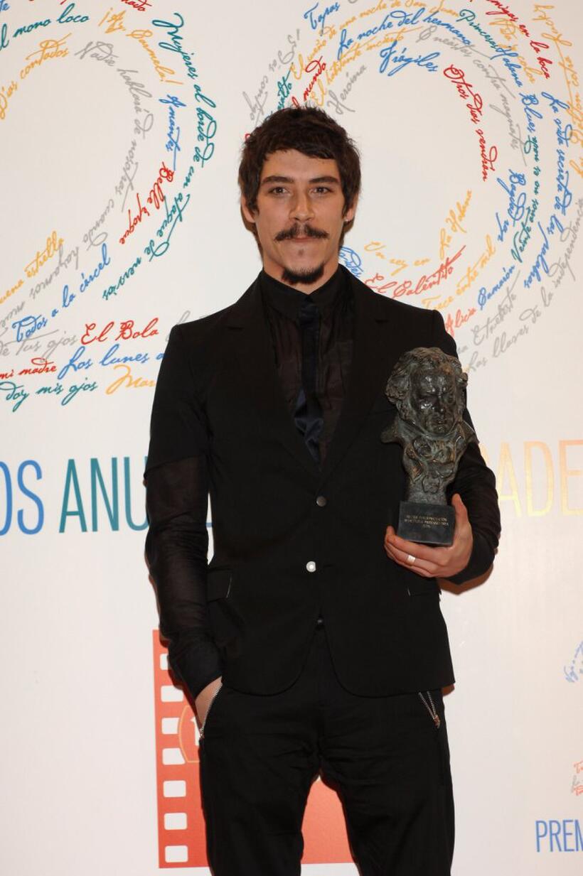 Oscar Jaenada at the Goya Cinema Awards 2006.