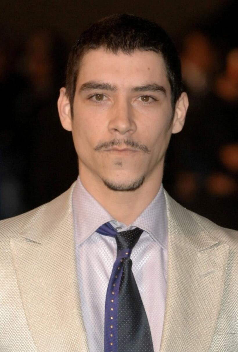 Oscar Jaenada at the Goya Cinema Awards.