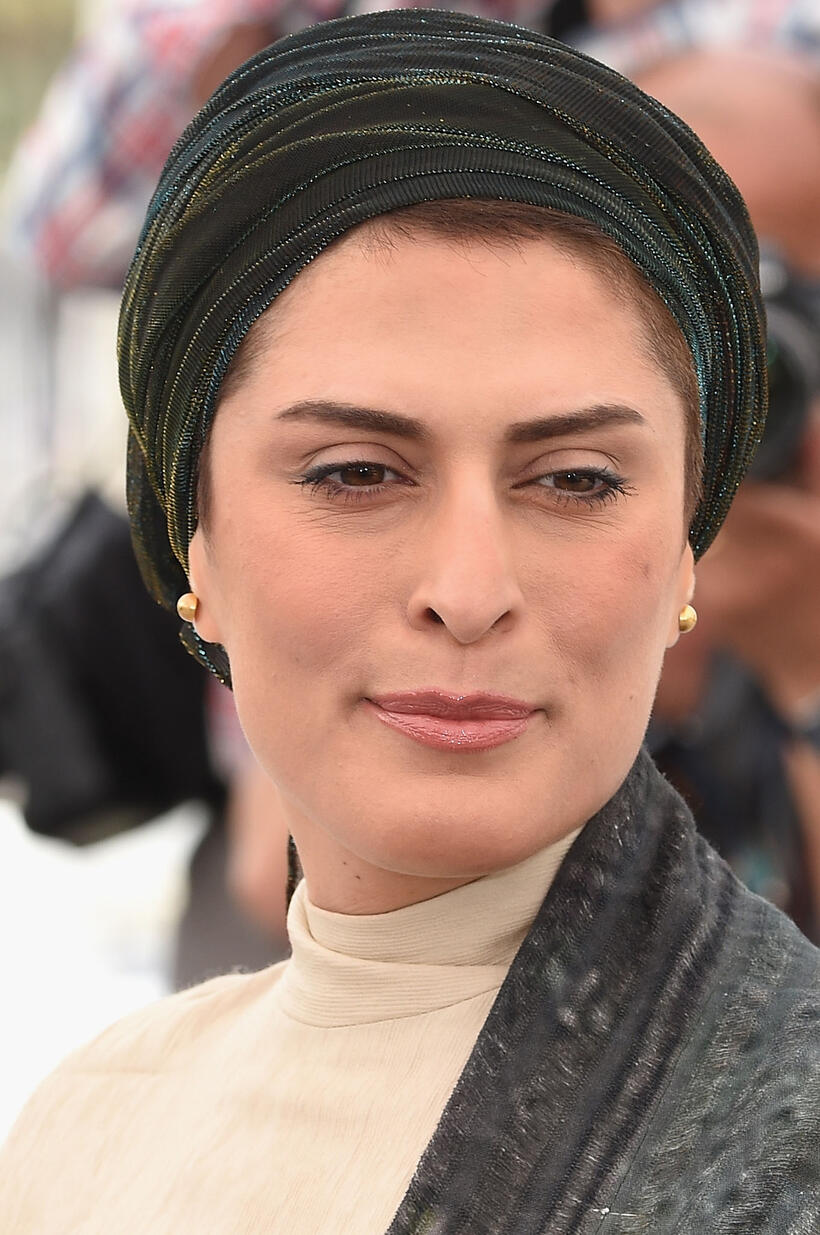 Behnaz Jafari at the photocall for "3 Faces" during the 71st annual Cannes Film Festival.