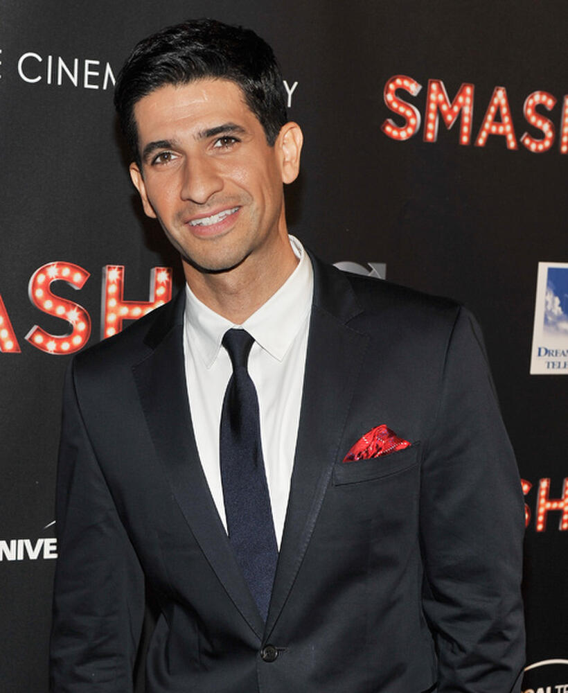Raza Jaffrey at the New York premiere of "Smash."