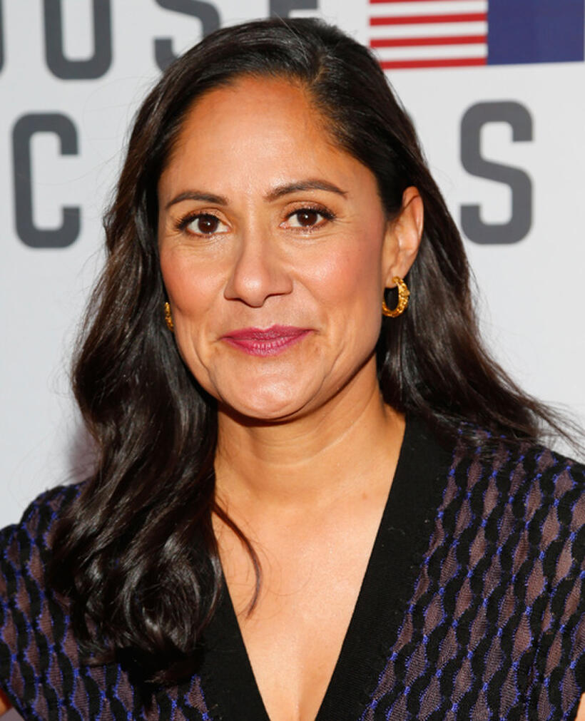 Sakina Jaffrey at the Netflix's "House of Cards" for your Consideration Q&A in California.