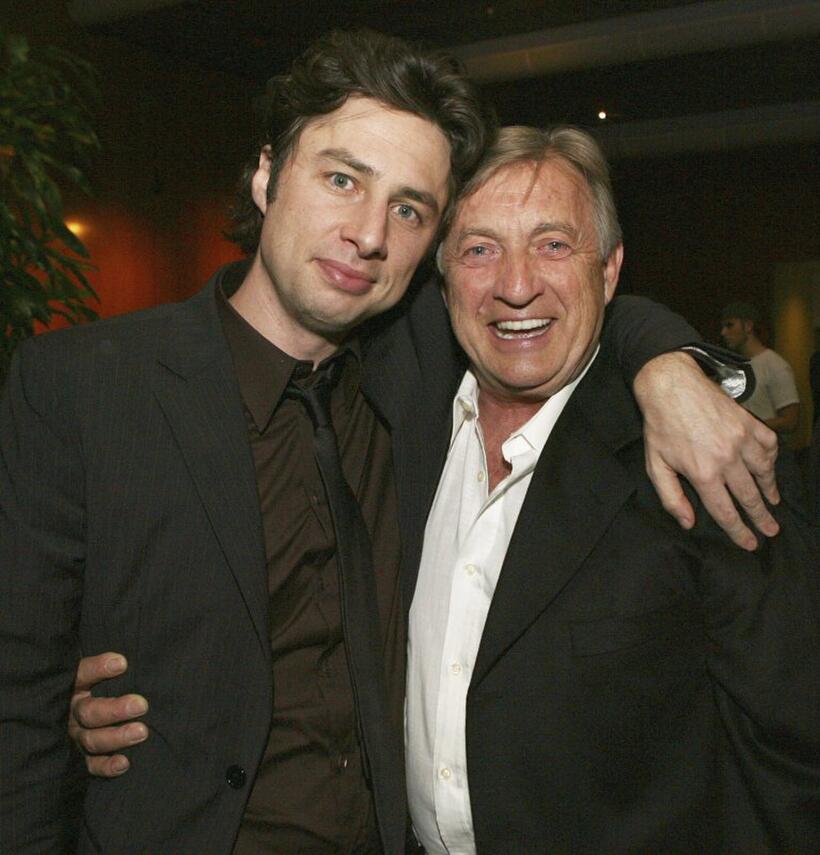 Zach Braff and Ken Jenkins at the after party of the premiere of "The Last Kiss."