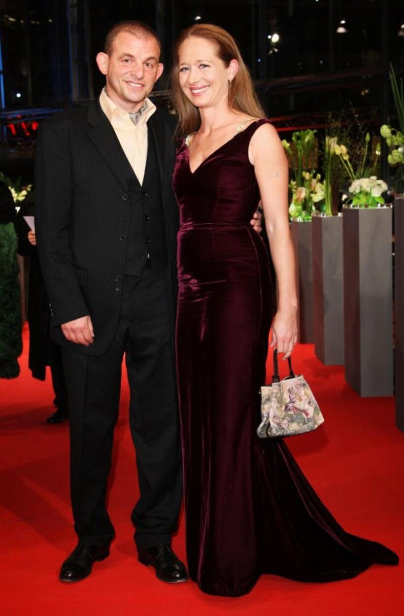 Dominique Horwitz and Anna Wittig at the premiere of "The International" during the 59th Berlin Film Festival.