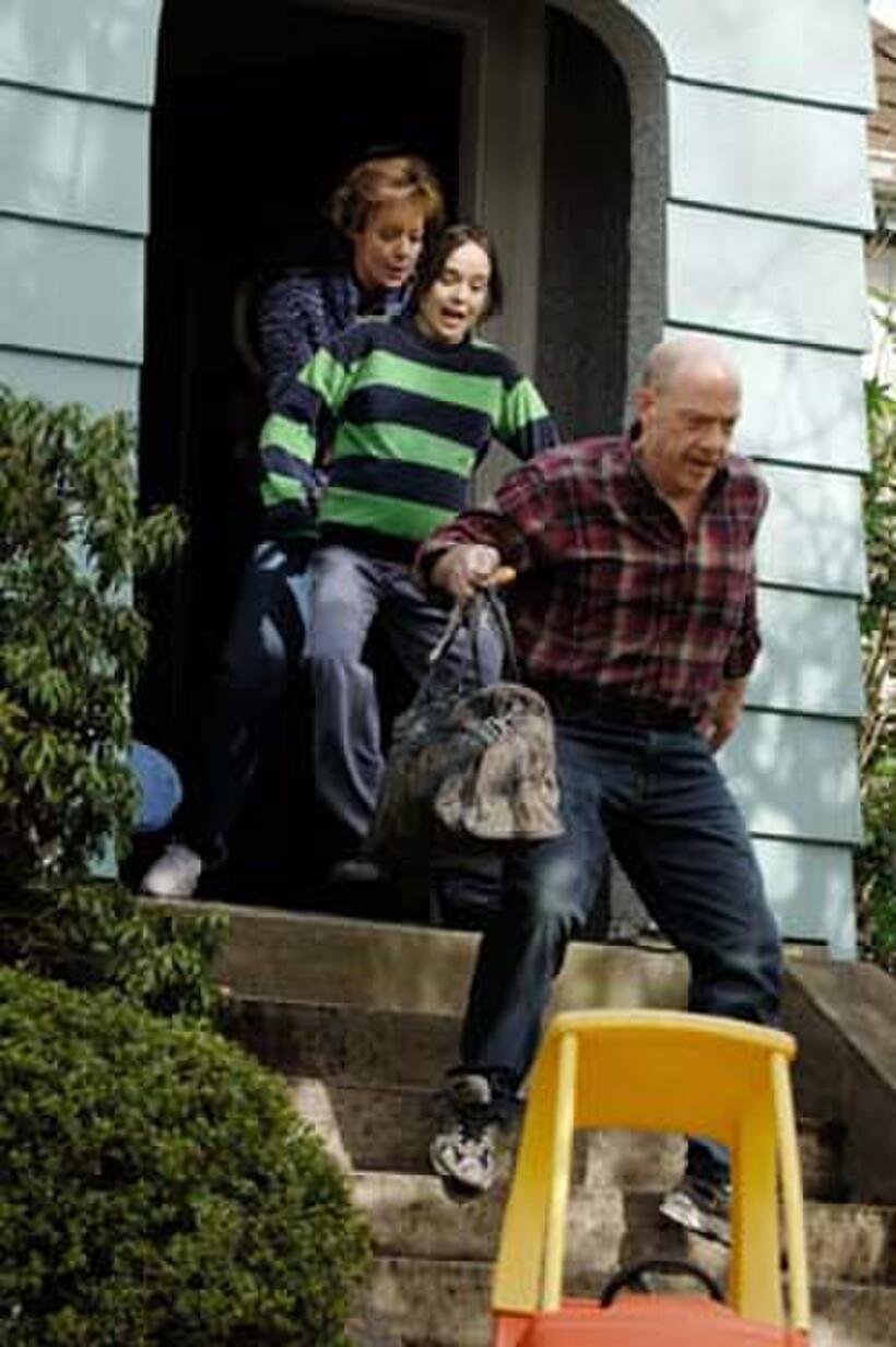 Allison Janney, Ellen Page and J.K. Simmons in "Juno."