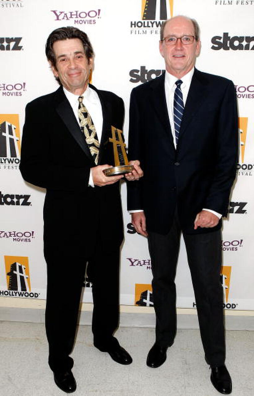 Alan Rosenberg and Richard Jenkins at the Hollywood Film Festival's Gala Ceremony.