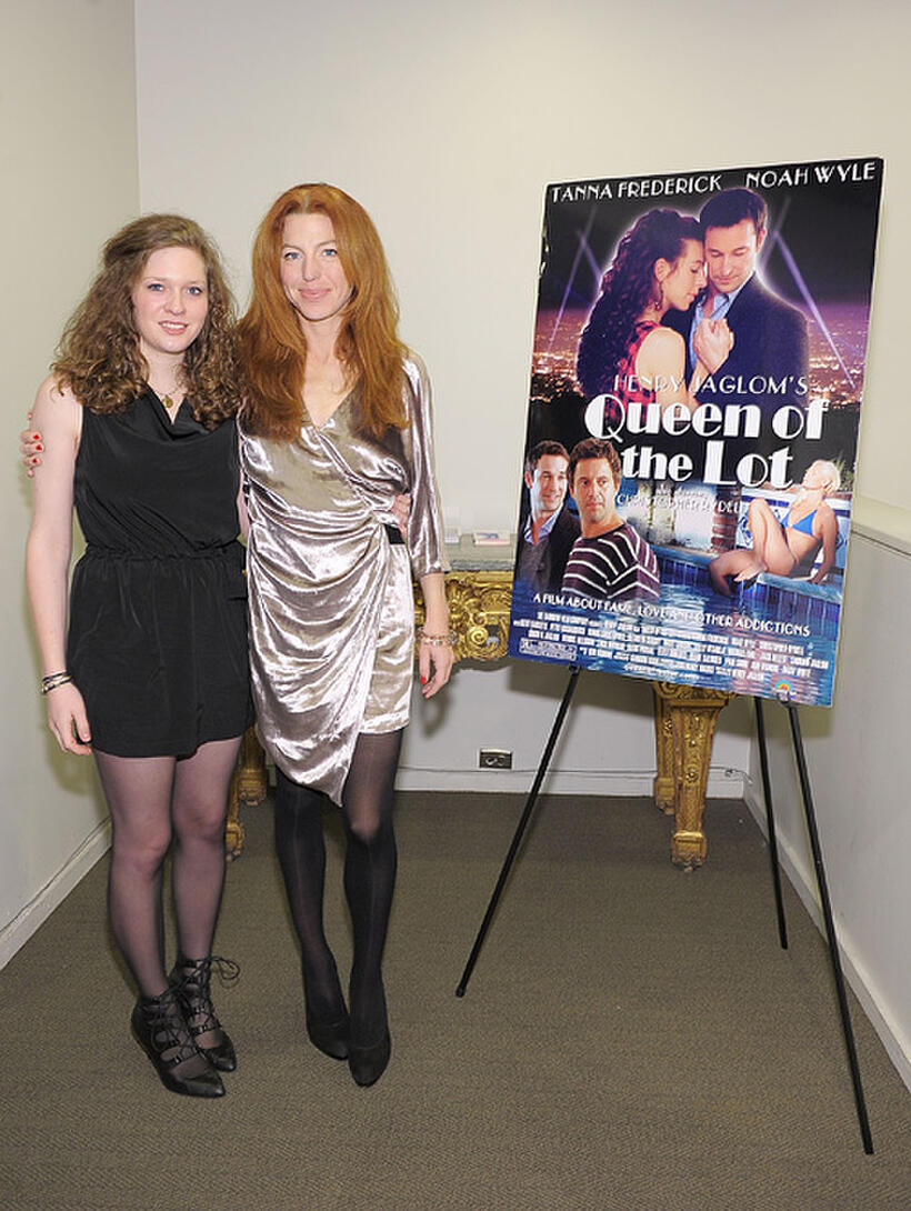 Sabrina Jaglom and Tanna Frederick at the premiere of "Queen of the Lot."