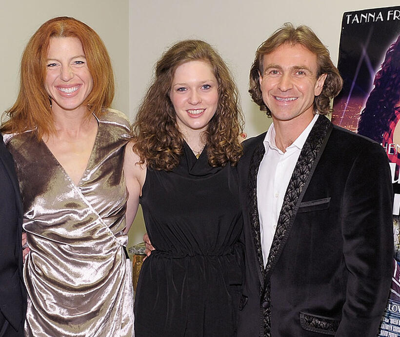 Tanna Frederick, Sabrina Jaglom and Ron Vignone  at the premiere of "Queen of the Lot."