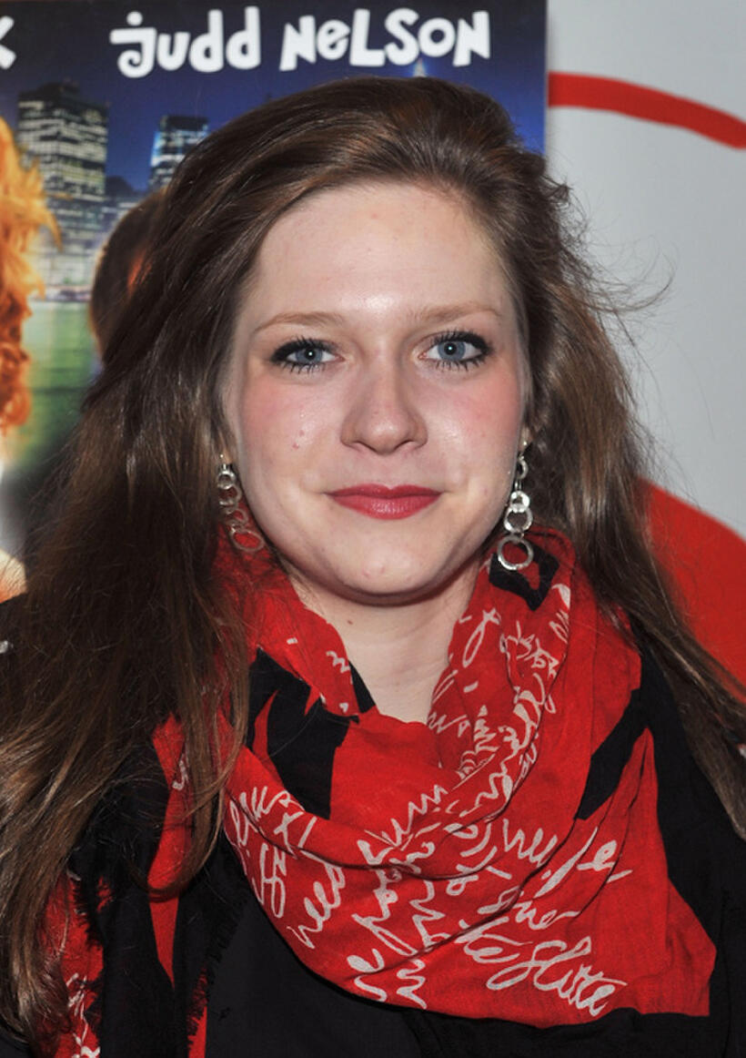 Sabrina Jaglom at the New York premiere of "Just 45 Minutes From Broadway." 