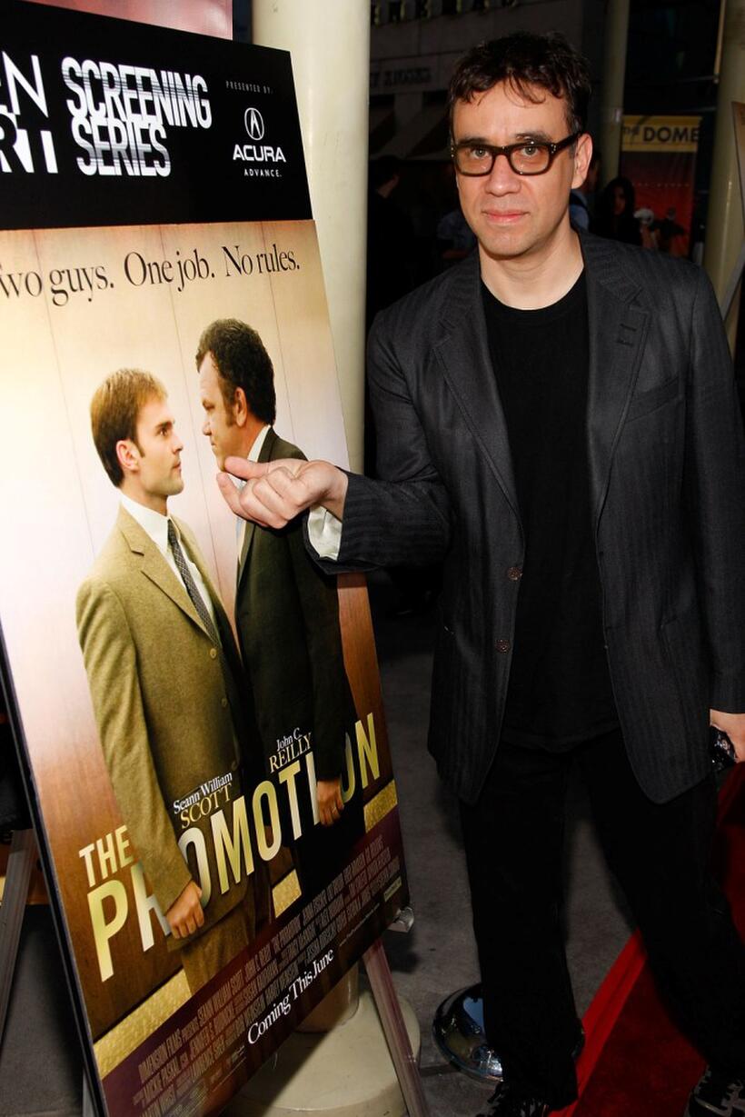 Fred Armisen at the screening of "The Promotion."