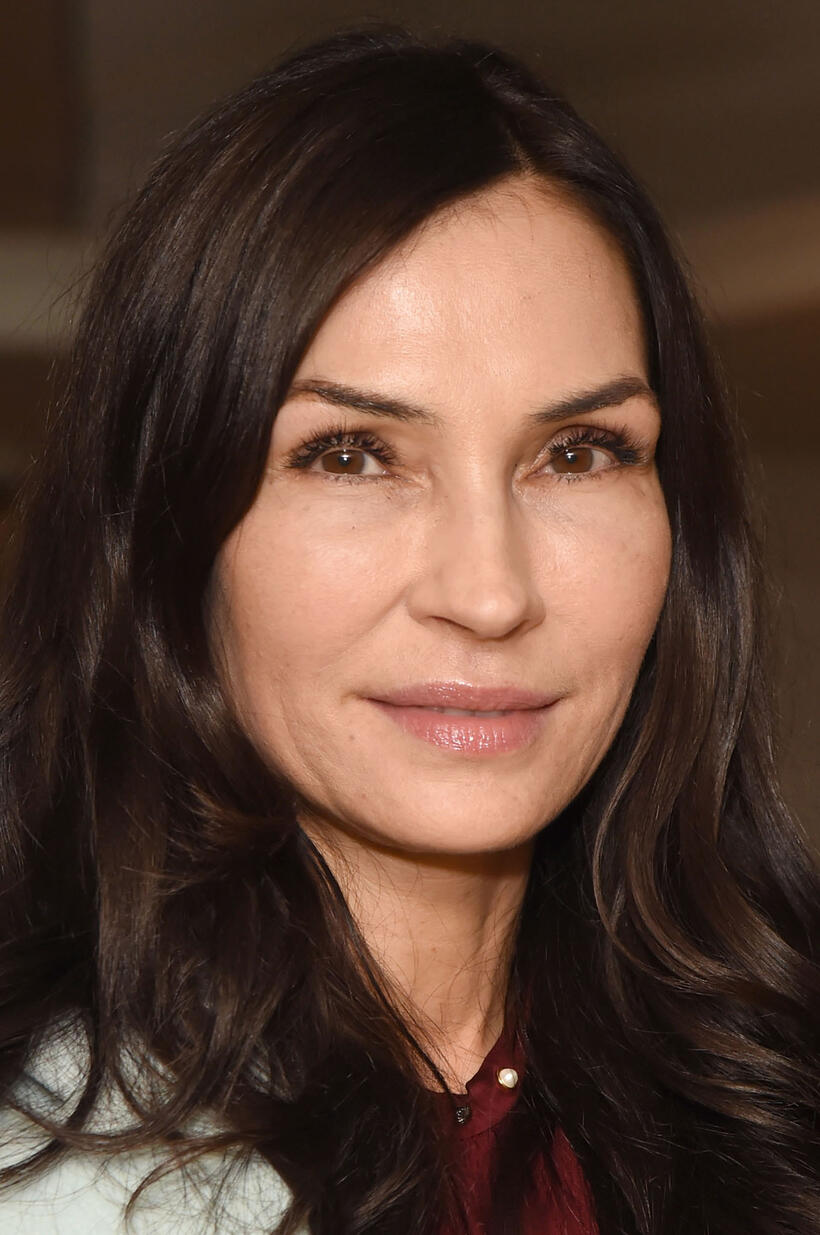 Famke Janssen at the press night after party for "Death of a Salesman" in London.