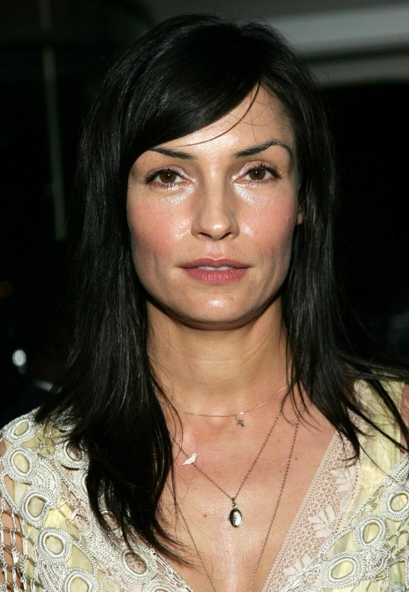 Famke Janssen at the premiere of "The Interpreter" after party.