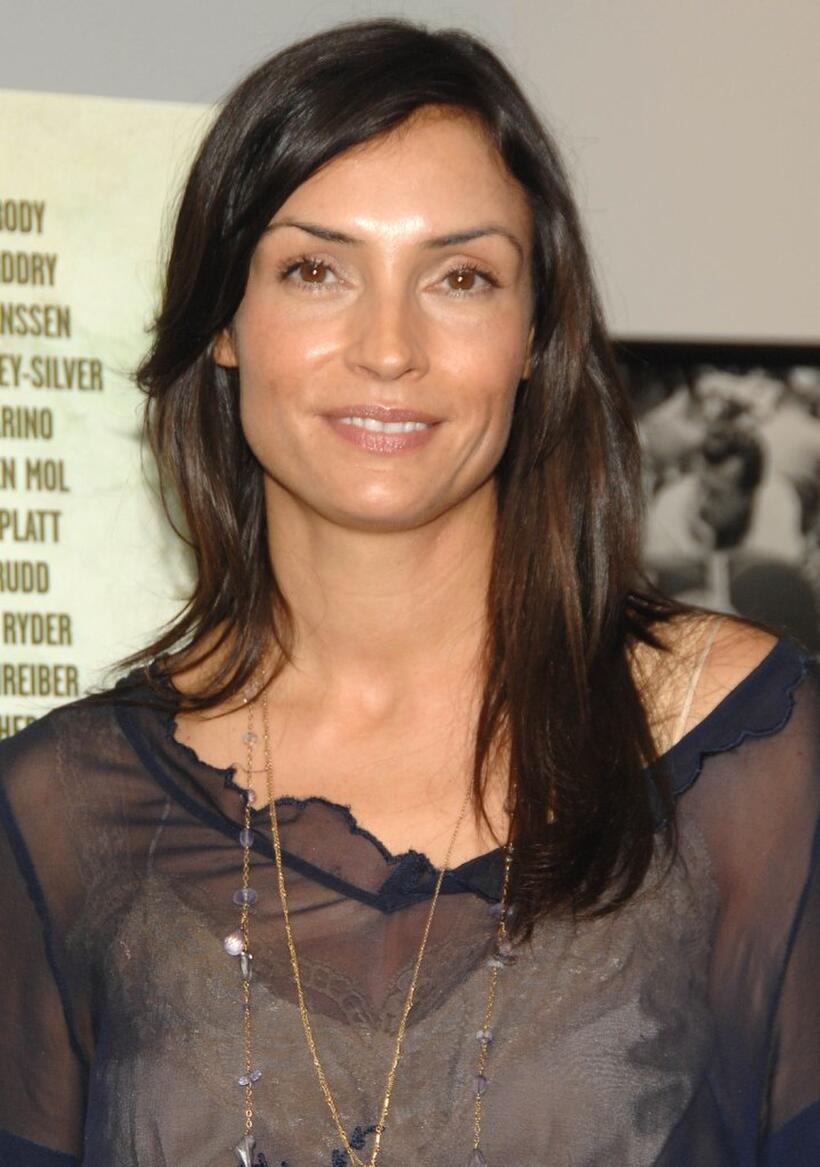 Famke Janssen at the premiere of "The Ten."