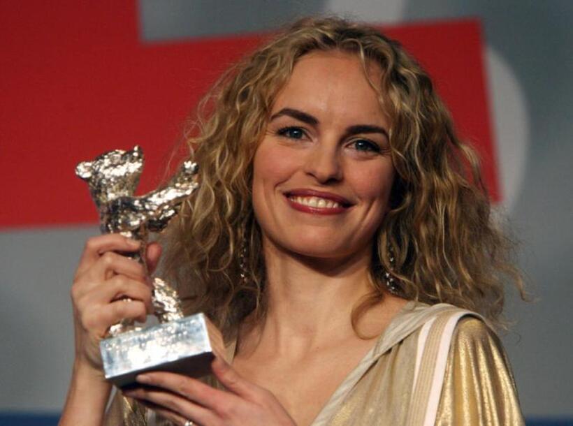 Nina Hoss at the 57th Berlinale International Film Festival.