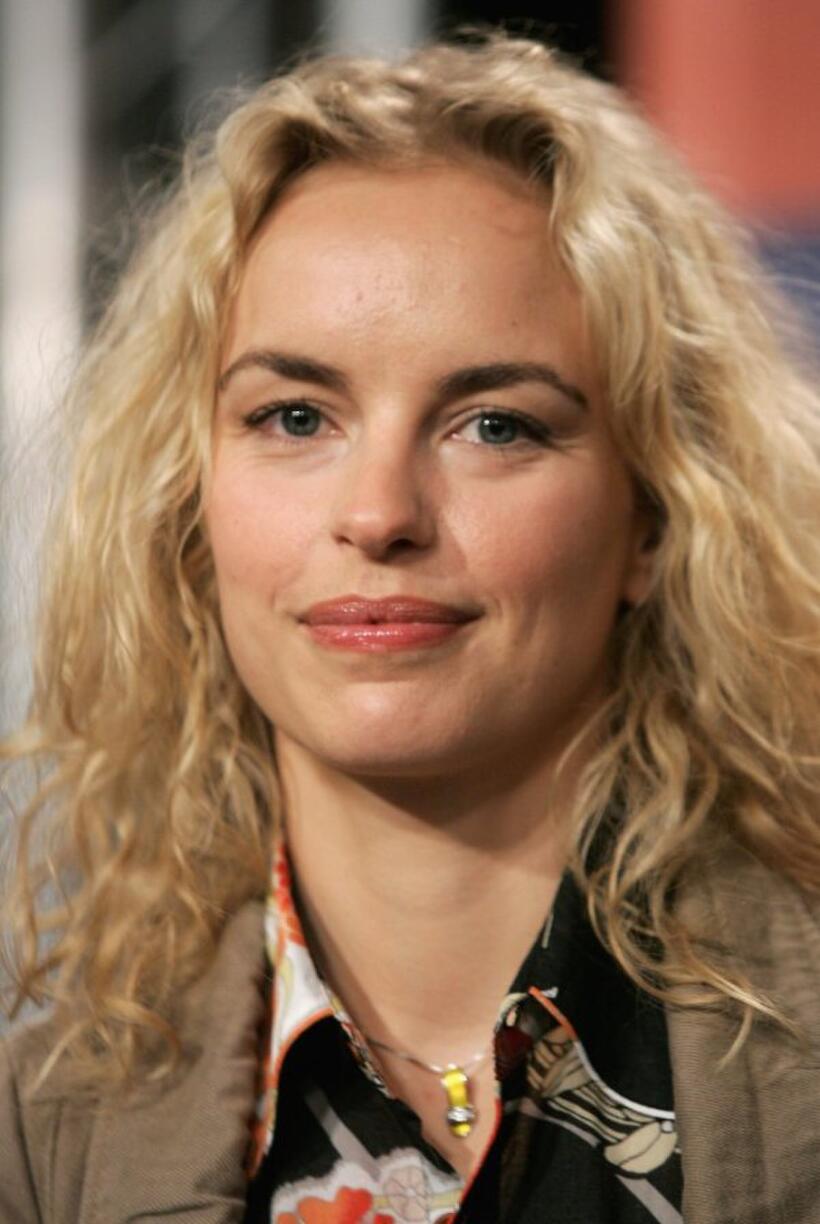 Nina Hoss at the press conference of "The Elementary Particles" during the 56th Berlin International Film Festival.