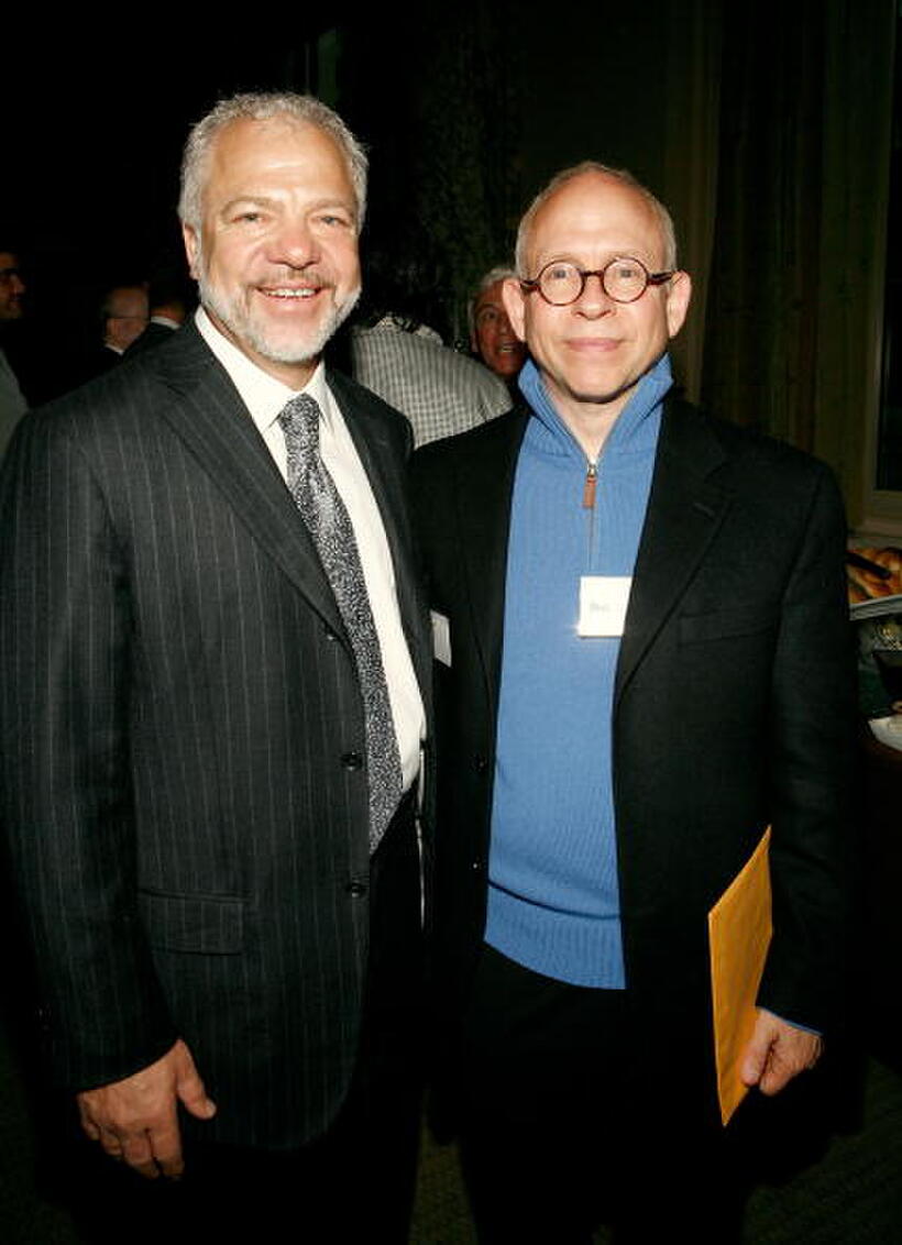 Bob Balaban and Sam Gores at the Paradigm breakfast during the 2007 Tribeca Film Festival.