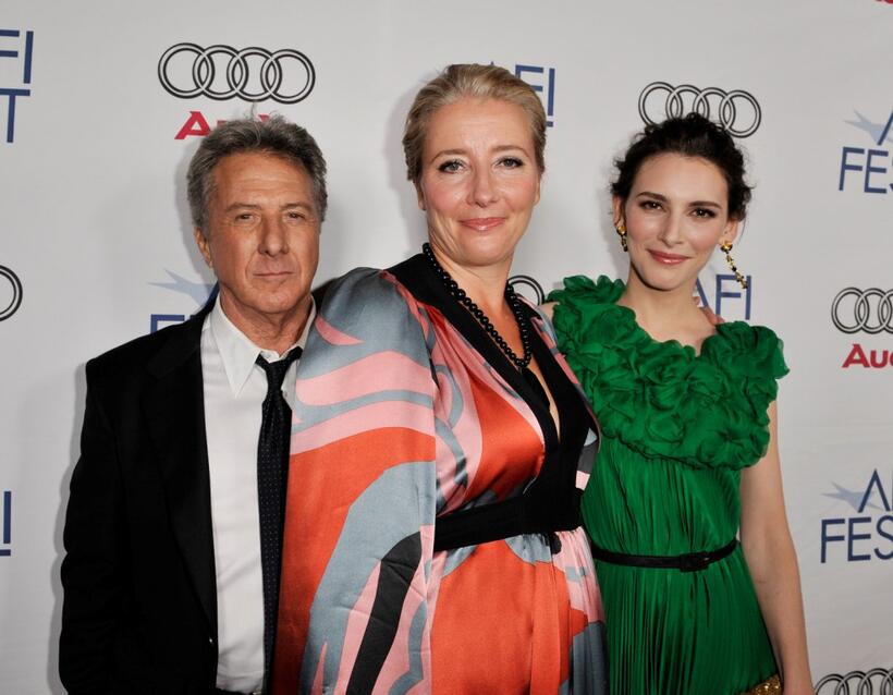 Dustin Hoffman, Emma Thompson and Liane Balaban at the 2008 AFI FEST.