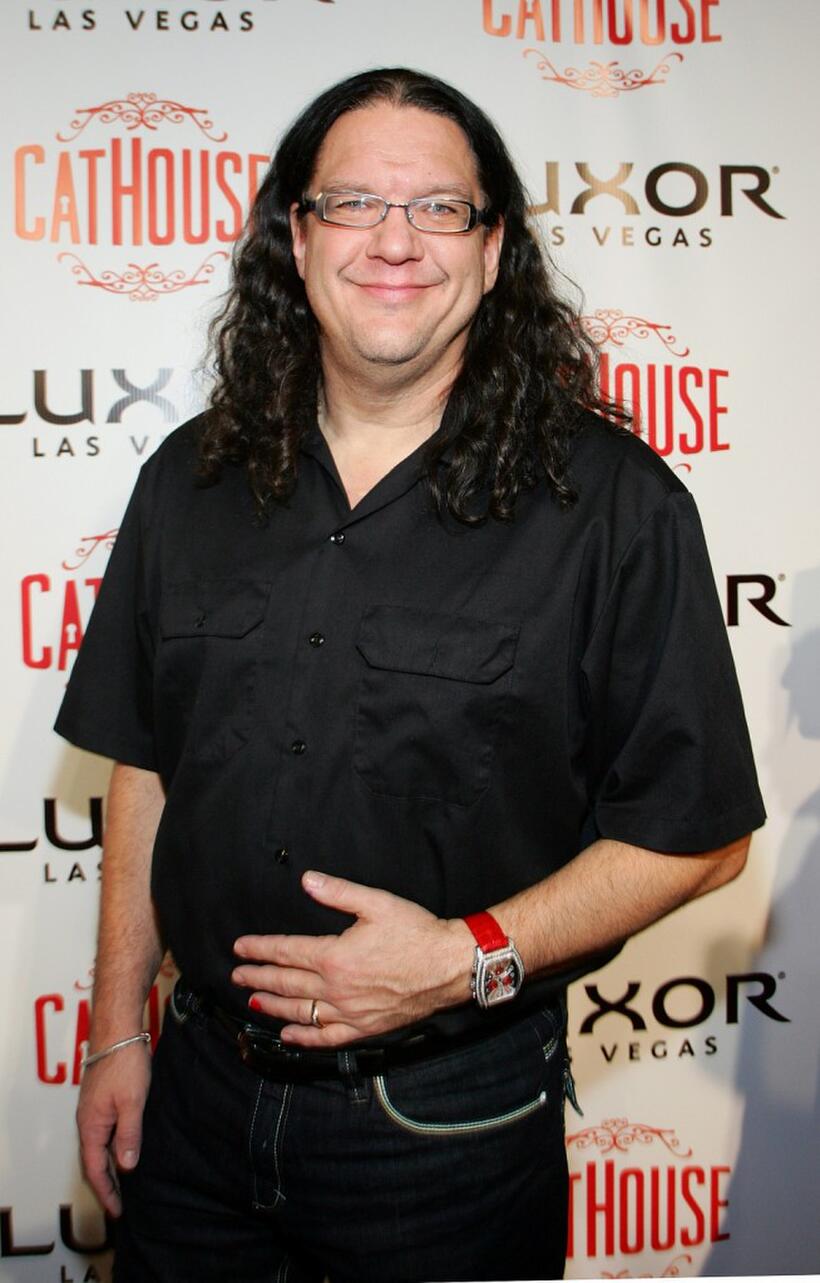 Penn Jillette at the grand opening of "CatHouse."
