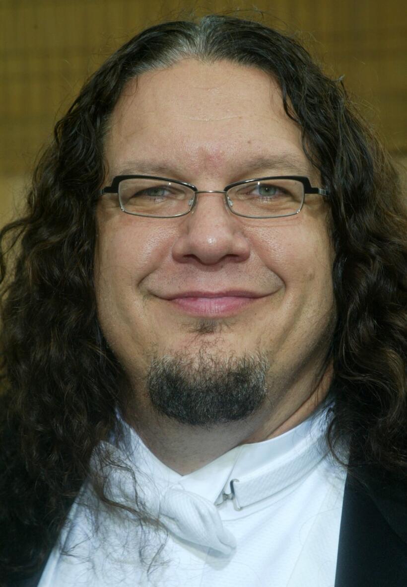 Penn Jillette at the Los Angeles premiere of "The Aristocrats."