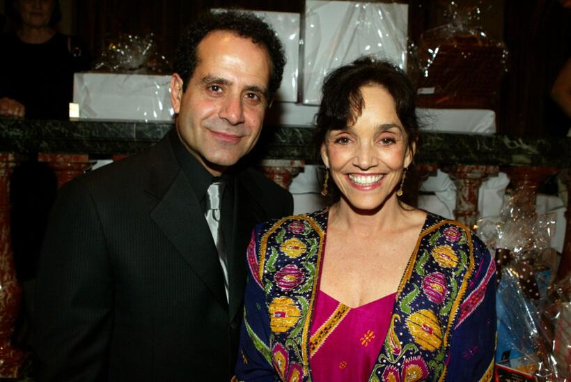 Brooke Adams and Tony Shalhoub at the "An Evening in the Ciy of Light" Gala Benefit.