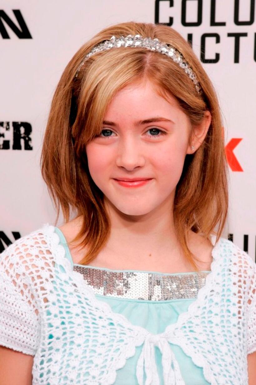 Courtney Jines at the premiere of "The Adventures of Shark Boy and Lava Girl in 3D."