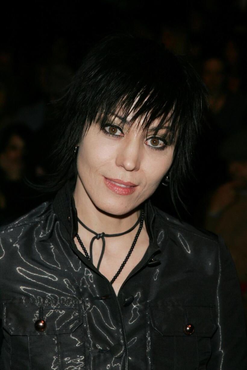 Joan Jett at the Betsey Johnson Fall 2007 fashion show during the Mercedes-Benz Fashion Week.