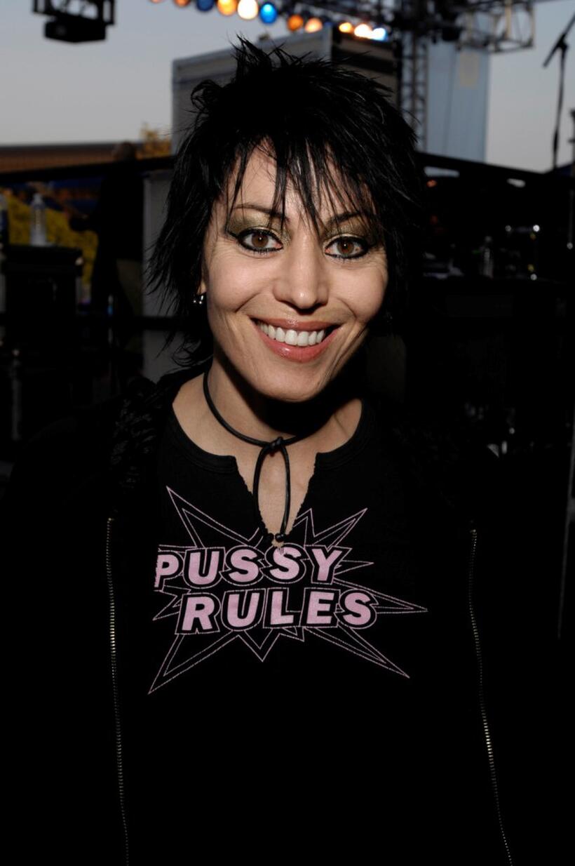 Joan Jett at the LA Pride Festival Main Stage.