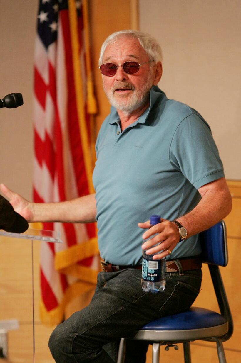 Norman Jewison at the book signing at Selby Public Library during the Sarasota Film Festival.