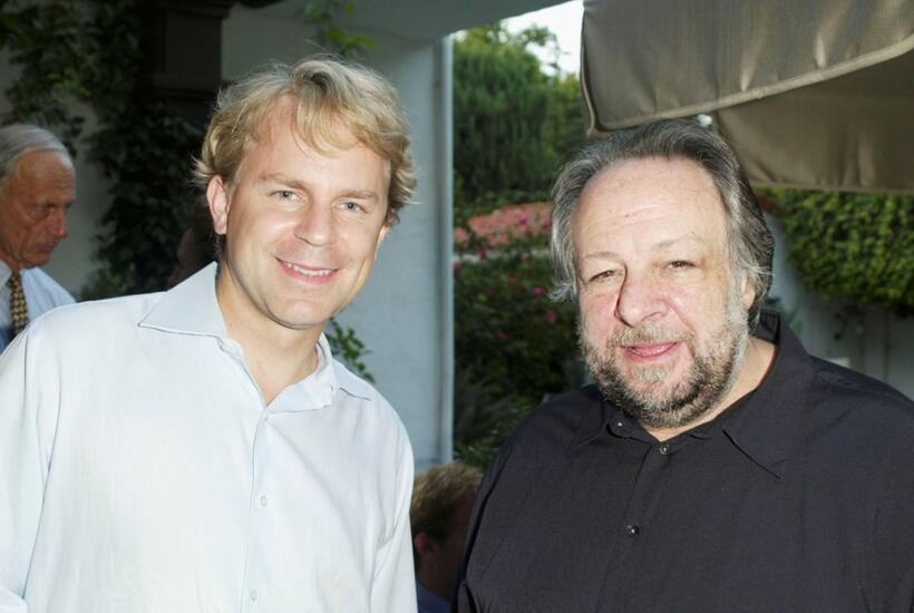 Justin Smith and Ricky Jay at the Week Publication Cocktail party.