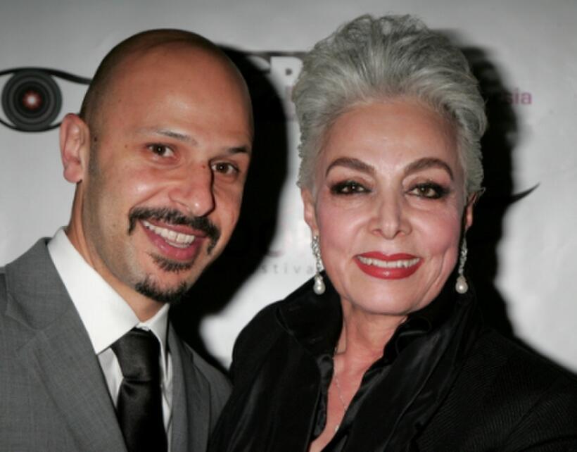 Maz Jobrani and Hoori Sadler at the 2nd annual Noor Film Festival opening night gala.