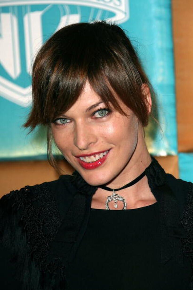 Milla Jovovich at a Golden Globe After Party.