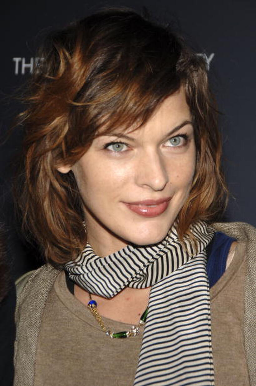 Milla Jovovich at a special screening of "Factory Girl". 